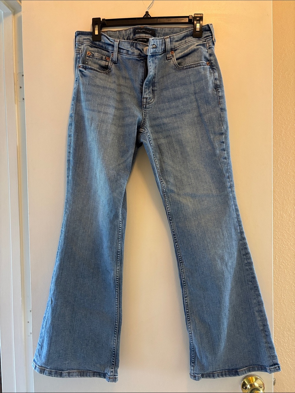 Aeropostale Light Blue Women's Flared Jeans